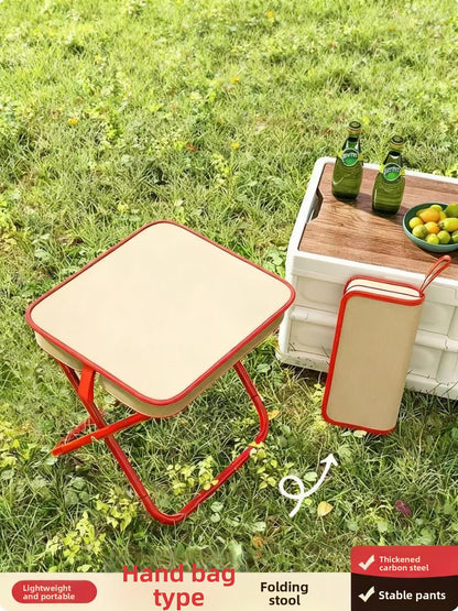 Outdoor Folding Stool – Portable Lightweight Camping & Fishing Chair
