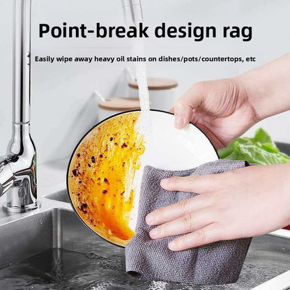 Disposable Microfiber Kitchen Cleaning Cloth – Tear-Off Cleaning Rags