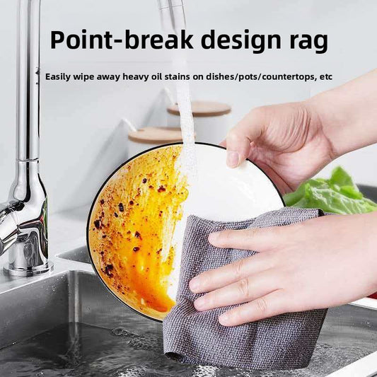 Disposable Microfiber Kitchen Cleaning Cloth – Tear-Off Cleaning Rags
