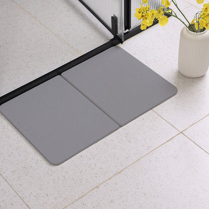 Diatomaceous Earth Bathroom Absorbent Mat – Quick-Drying Stone Floor Mat
