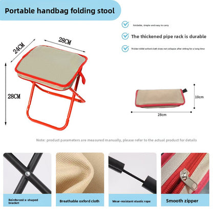 Outdoor Folding Stool – Portable Lightweight Camping & Fishing Chair